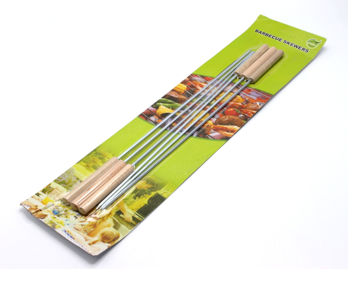 Gitco 16329-2 6 Piece Kabab Stick - Silver - Zoom Image