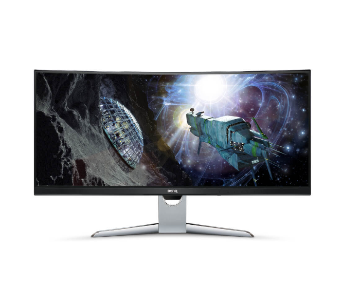 BenQ EX3501R 35 inch HDR Ultrawide Curved Gaming Monitor - Black and Silver - Zoom Image 1