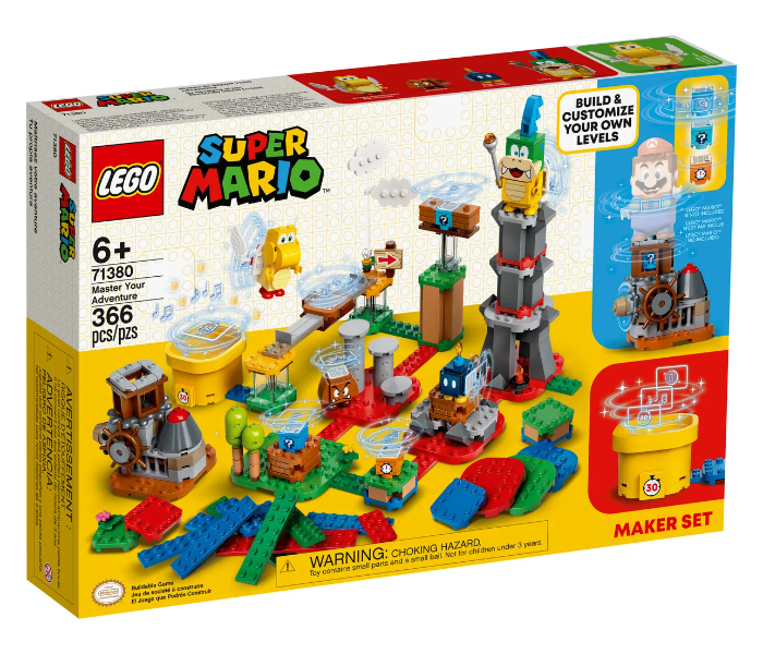 Lego 366 Pieces Super Mario Master Your Adventure Maker Set For Kids - Zoom Image 2