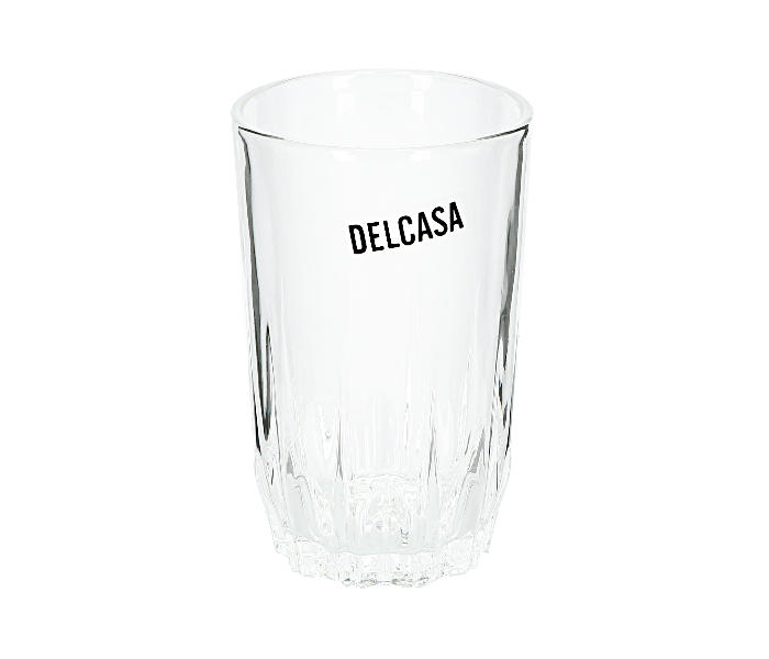 Delcasa DC1665 9Oz 6 Pieces Durable and Lightweight Glass Tumbler Set - Clear - Zoom Image 3