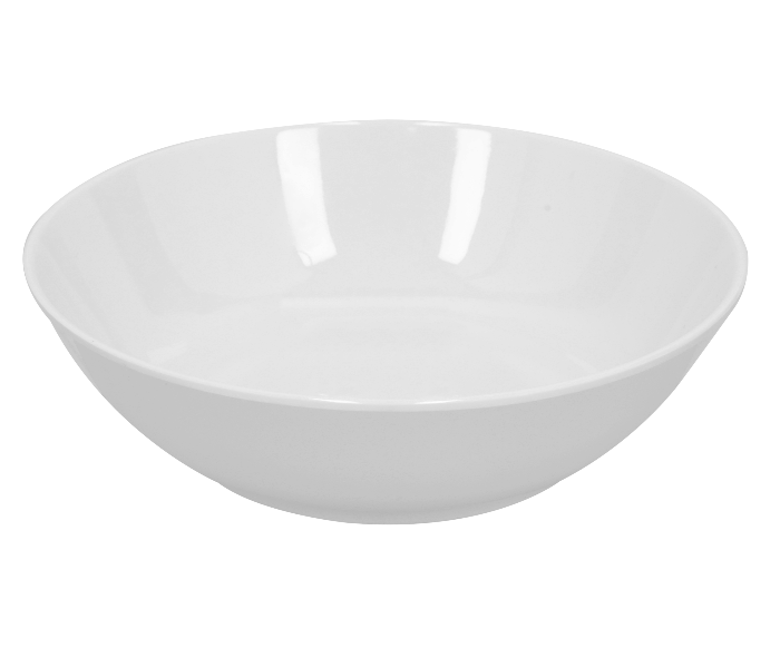 Delcasa DC2326 8 Inch Melamine Serving Bowl - White - Zoom Image 1