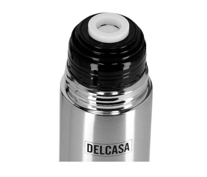 Delcasa DC1767 750ml Stainless Steel Durable and Leak Proof Vacuum Bottle - Silver - Zoom Image 4