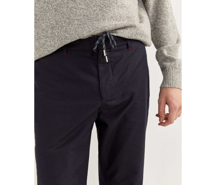 Springfield 155714910 Size 42 Chinos for Men - Navy - Zoom Image 2