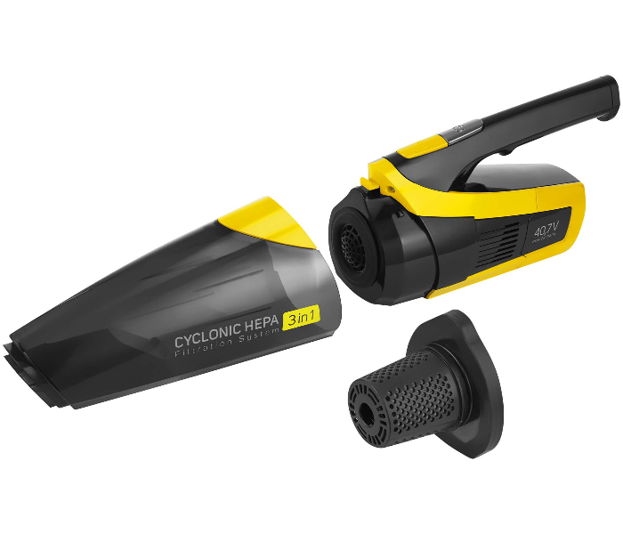 Sencor SVC 0741YL 3 in 1 Cordless Vacuum Cleaner with Mop - Yellow and Black - Zoom Image 2