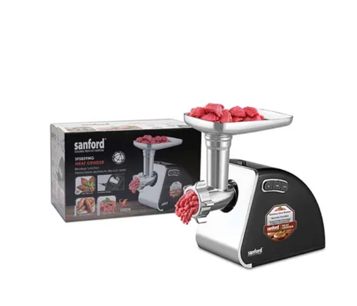 Sanford SF5859MG-C 2000 Watts Meat Grinder - Black and Silver - Zoom Image 4