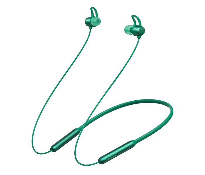 Realme Buds Wireless In-ear IPX4 Sweatproof Bluetooth 5.0 Deep Bass Bluetooth Earphone Neckband With Mic - Green - Zoom Image 1