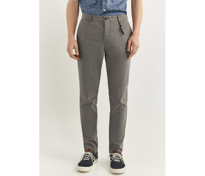 Springfield 155708447 Size 42 Chinos for Men - Grey - Zoom Image 1