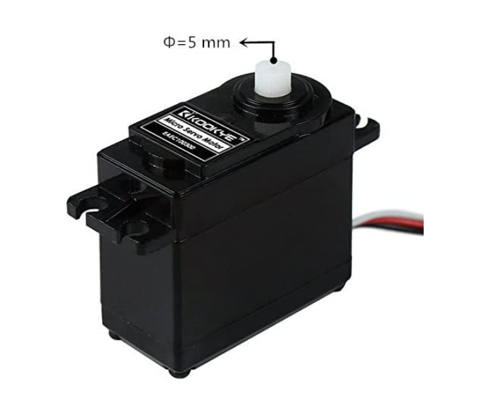 Continuous DS04-NFC Servo Motor 360 Degree Continuous Rotation -Black - Zoom Image 1