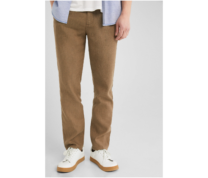 Springfield 155576656 Size 38 Chinos for Men - Tan - Zoom Image 1