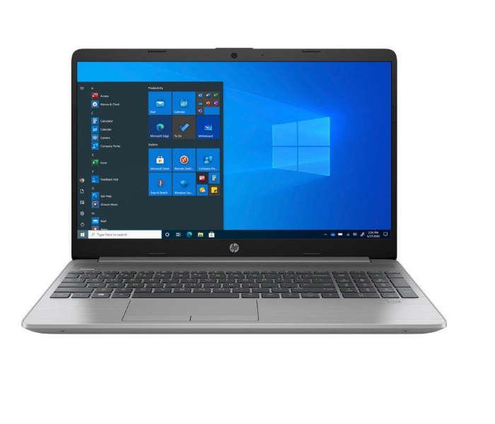 HP 250 G8-2X7Y1EA  15.6 Inch FHD Intel Core i5 1135G Processor 8GB RAM 256GB SSD Intel Iris Graphics Windows 10 Pro -Silver - Zoom Image 1