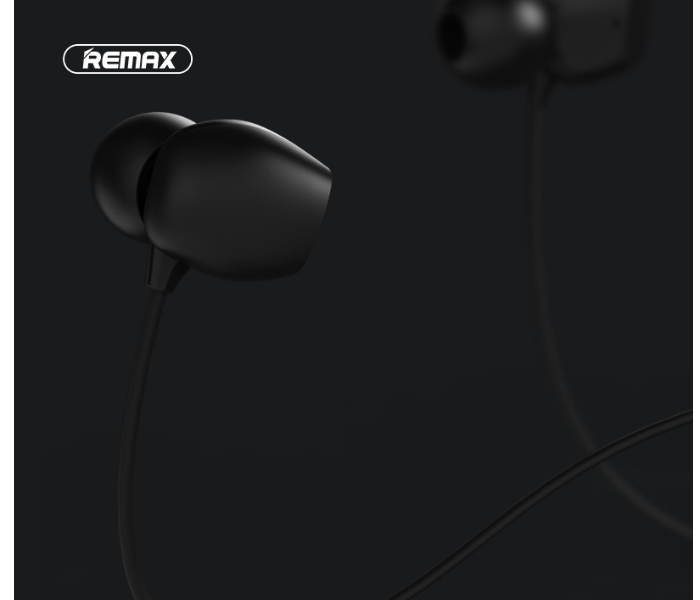 Remax RM-550 Clear Sound Quality Equalization Wired Music Earphone -Black - Zoom Image 3