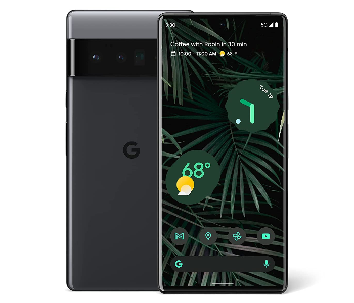 Google Pixel 6 Pro 12GB RAM 128GB with Google Tensor 5G Smartphone - Stormy Black - Zoom Image 3