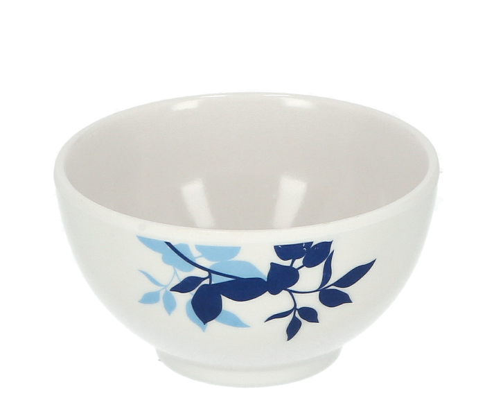 Delcasa DC1802 3.75 Inch Portable and Lightweight Melamine Rice Bowl - White - Zoom Image 2