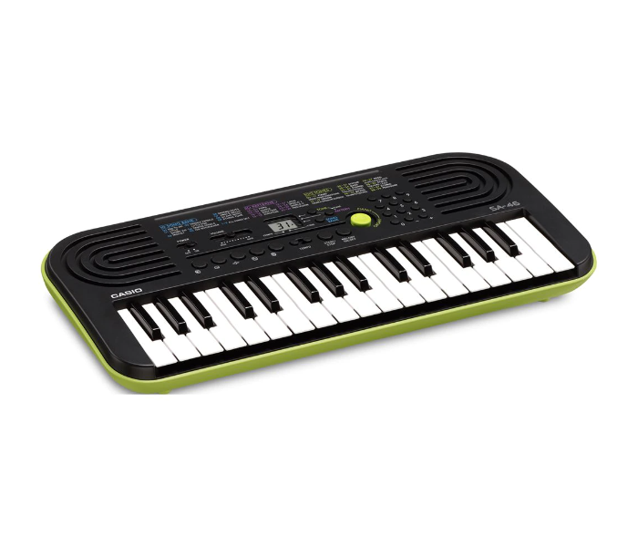 Casio SA-46 32 Mini-Keys Keyboard - Green - Zoom Image 1