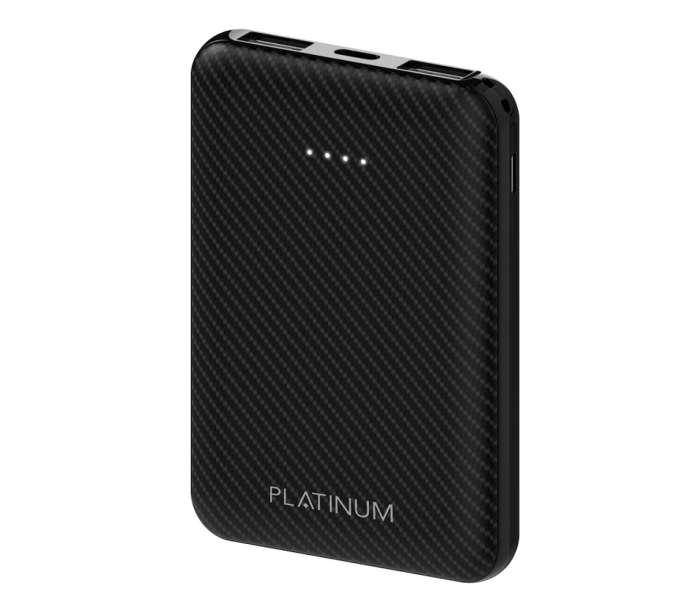 Platinum P-PBCBN6BK CARBON Series 6000mAh Power Bank - Black - Zoom Image 2