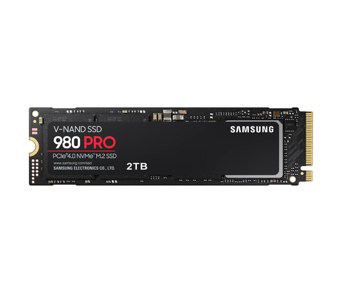 Samsung 980 PRO PCIe 4.0 NVMe Internal Solid State Drive 2TB MZ-V8P2T0 - Zoom Image 1