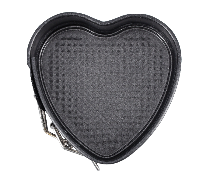 Delcasa DC2039 Carbon Steel  Non-Stick Heart Shape Spring Form Cake Mould -Grey - Zoom Image 4