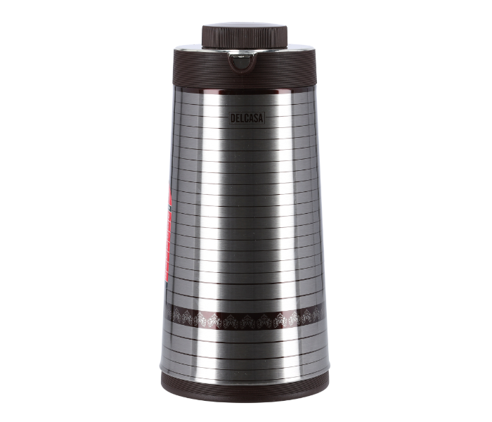 Delcasa DC1687 1.6 Litre Durable Fade Proof Vacuum Flask - Silver - Zoom Image 1