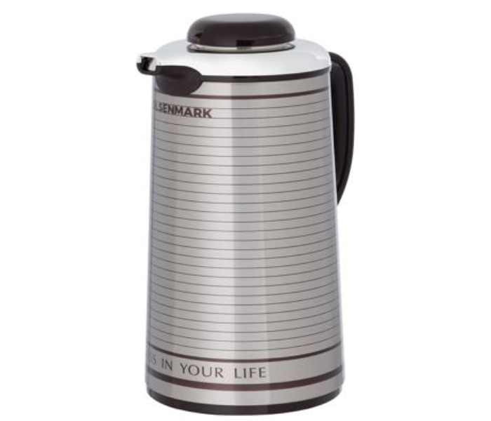 Olsenmark OMVF2477 1 Liter Hot And Cold Vacuum Flask - Silver and Black - Zoom Image 2