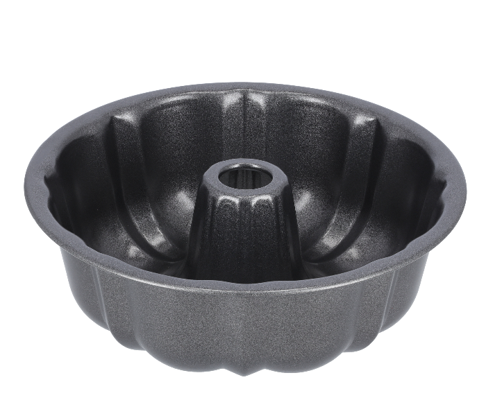 Delcasa DC2043 24.5x8 CM Carbon Steel  Charlotte Bundform Mould Pan -Grey - Zoom Image 1