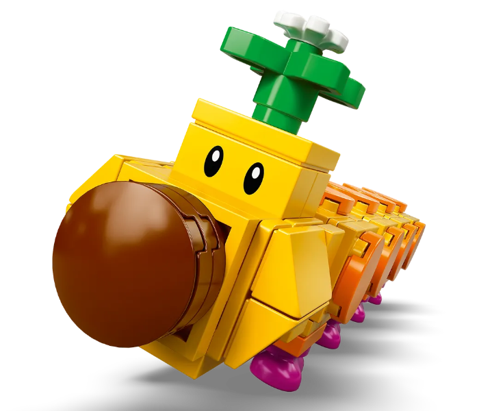 Lego 374 Pieces Super Mario Wigglers Poison Swamp Expansion Set For Kids - Zoom Image 3