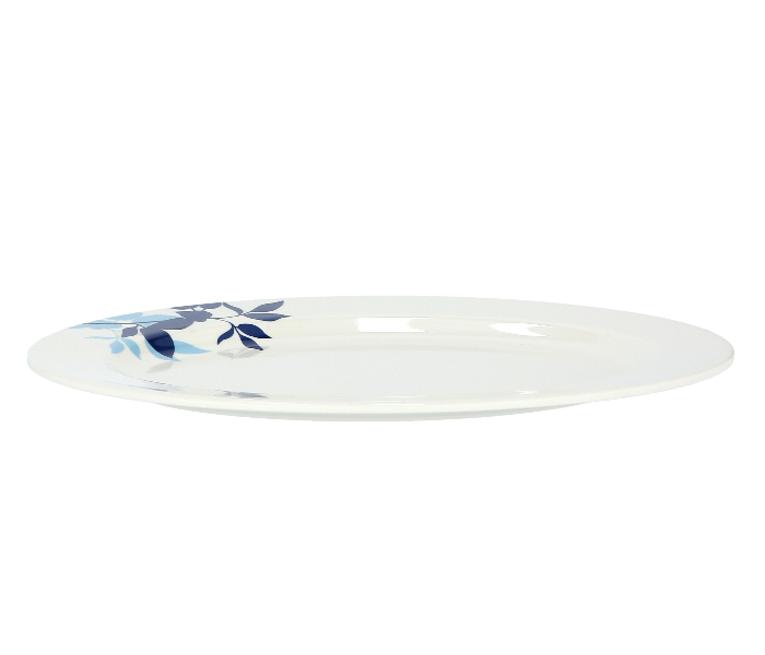 Delcasa DC1803 14 Inch Durable and Lightweight Melamine Oval Plate - White - Zoom Image 3