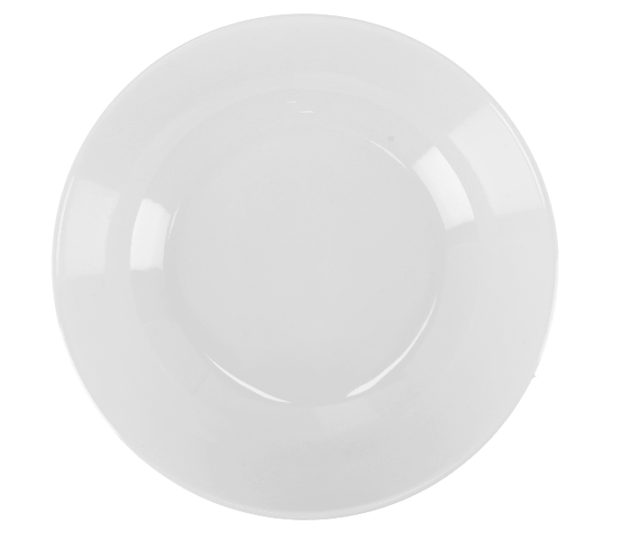 Delcasa DC2326 8 Inch Melamine Serving Bowl - White - Zoom Image 2