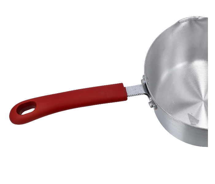 Delcasa DC2169 15cm Aluminium Milk Pan - Silver - Zoom Image 3