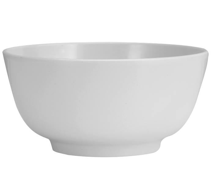 Delcasa DC2323 4.5 Inch Melamine Soup Bowl - White - Zoom Image 1