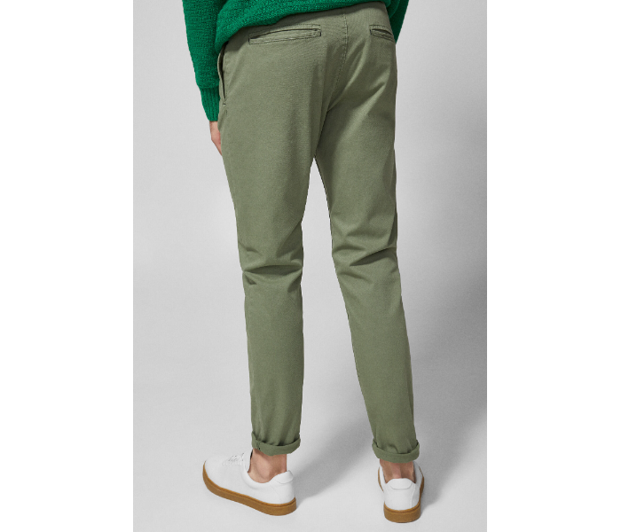 Springfield 155554526 Size 48 Chinos for Men - Green - Zoom Image 3