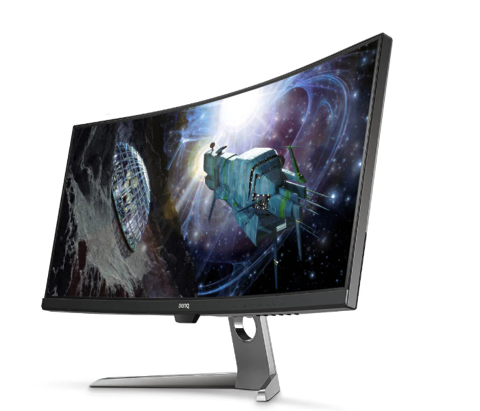 BenQ EX3501R 35 inch HDR Ultrawide Curved Gaming Monitor - Black and Silver - Zoom Image 2