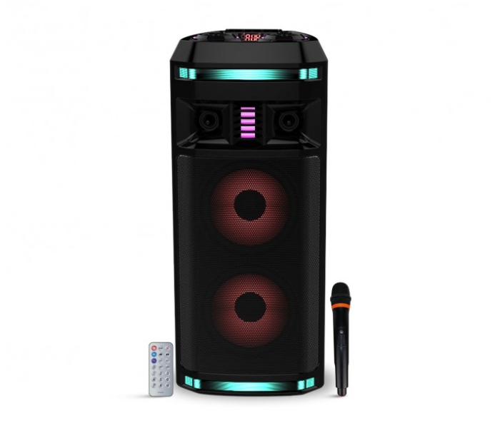 Impex P10 10W 3600mAh Portable Speaker -Black - Zoom Image