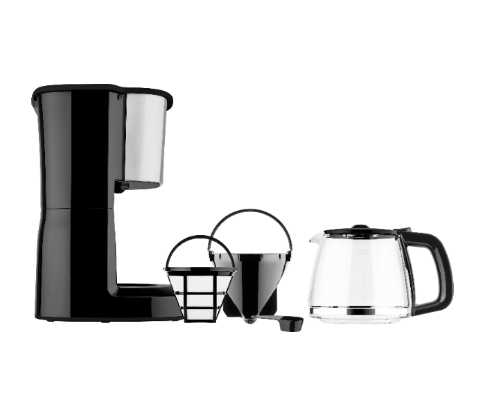 Sencor SCE3050SS 1000W 1.25Liter Coffee Maker with Glass Kettle -Black and Silver(duplicate) - Zoom Image 4