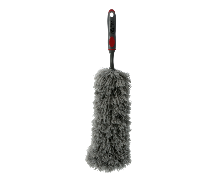 Delcasa DC1616 Washable and Reusable Handy Duster Brush - Red and Grey - Zoom Image 3