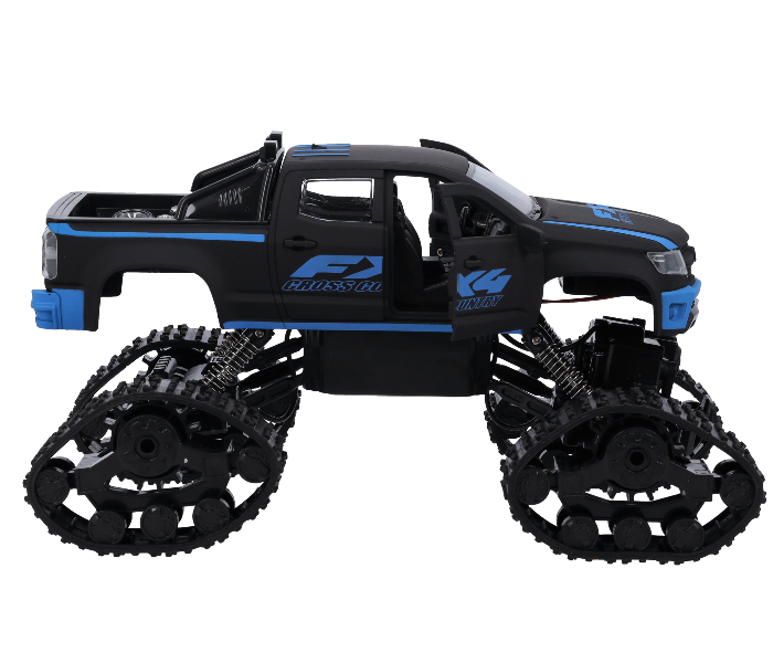 Merriboy MBRC1665 Multi-Terran Remote Control Tracked Vehicle with Powerful Motor for Kids - Black - Zoom Image 2