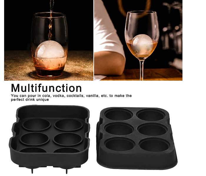 Large Whiskey Ice Cube Mold Ice Tray For Perfect Cocktail Ice Cubes - Makes  4 Large Square Ice Cubes price in UAE,  UAE