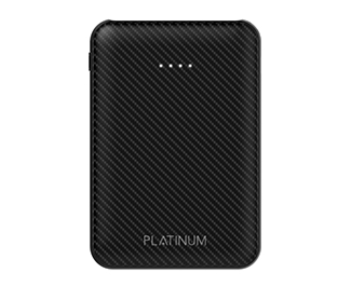 Platinum P-PBCBN10BK CARBON Series 10000mAh Power Bank - Black - Zoom Image 1