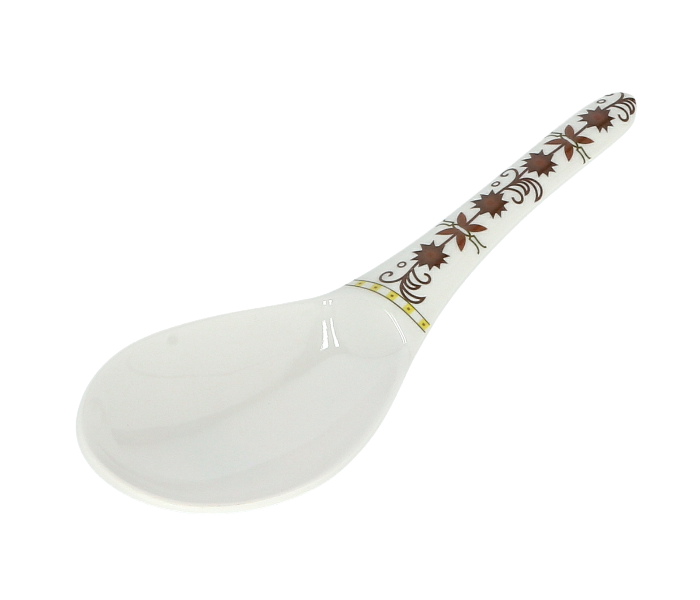 Delcasa DC1792 Melamine Durable Heavy Duty Rice Spoon with Soft Grip - White - Zoom Image 4