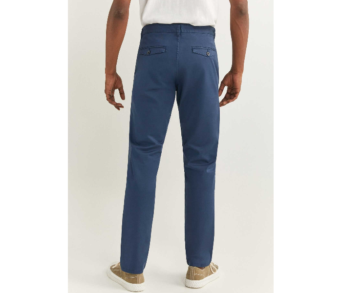 Springfield 155715712 Size 44 Chinos for Men - Medium Blue - Zoom Image 3