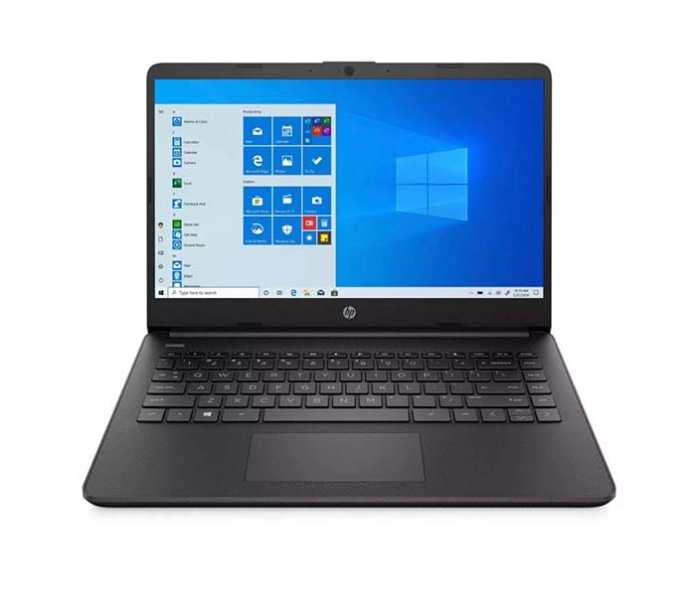 HP 14-dq1025 14 Inch Intel Core i3 8GB RAM 256GB SSD Intel UHD Graphics Windows 10 - Black - Zoom Image 1