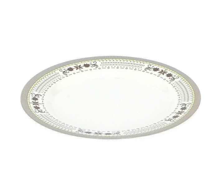 Delcasa DC1785 8 Inch Melamine Durable Superior Quality Round Dinner Plate - White - Zoom Image 2