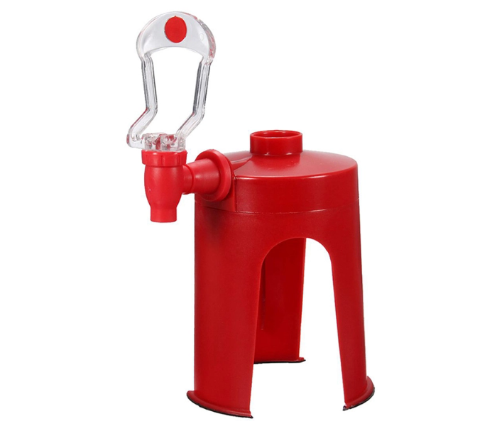 Plastic Saver Beverage Dispenser - Red - Zoom Image