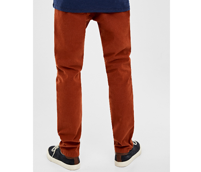 Springfield 155606168 Size 50 Chinos for Men - Wine - Zoom Image 3