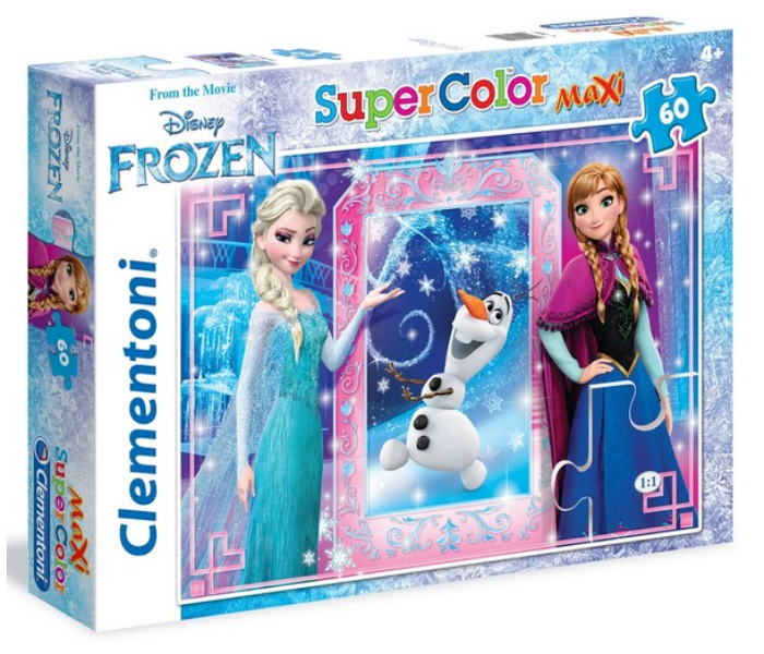 Maxi 60Pieces Disney Frozen Activity Puzzle For Kids - Zoom Image 1