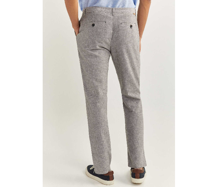 Springfield 155711443 Size 38 Chinos for Men - Grey - Zoom Image 3