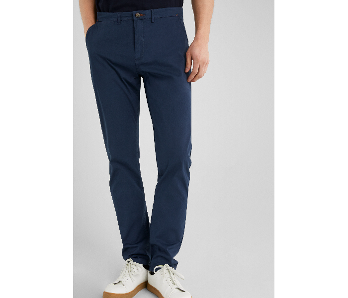 Springfield 155568514 Size 50 Chinos for Men - Dark Blue - Zoom Image 1