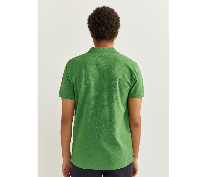 Springfield 143801826 Medium Polo Shirt for Men - Green - Zoom Image 3