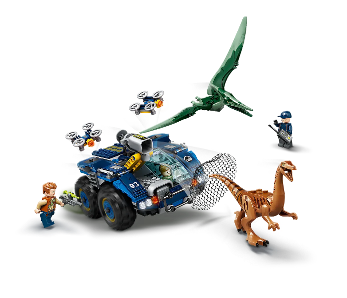 Lego 391 Piece Gallimimus And Pteranodon Breakout Interactive Building Set for Kids - Zoom Image 1