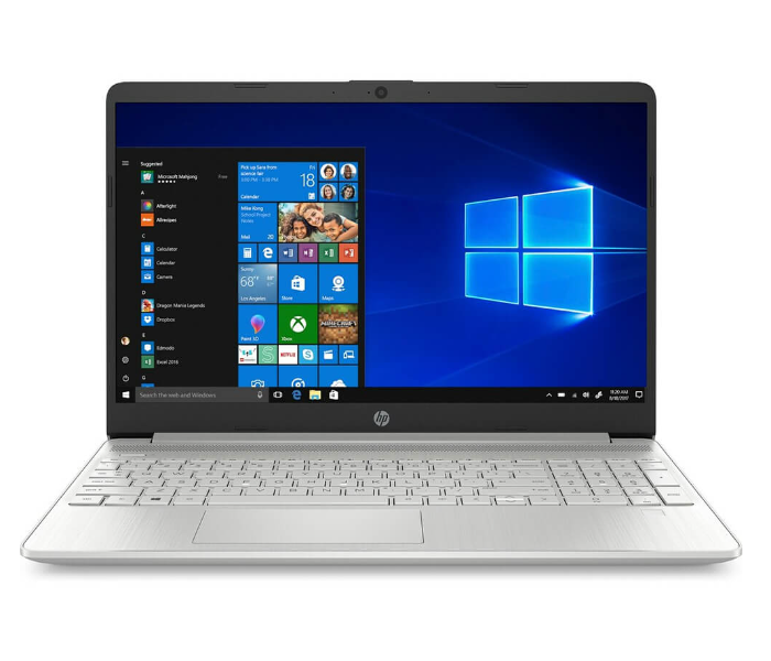 HP 15-DY2032 15.6 Inch Laptop Intel Core i5-1135G7 Processor 8GB RAM 256 GB SSD Intel Iris Xe Graphics Windows 11 Home - Silver - Zoom Image 1