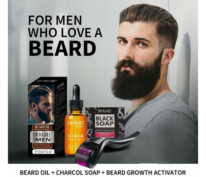 Dr Rashel DR019 Beard Growth and Repair Combo - Zoom Image